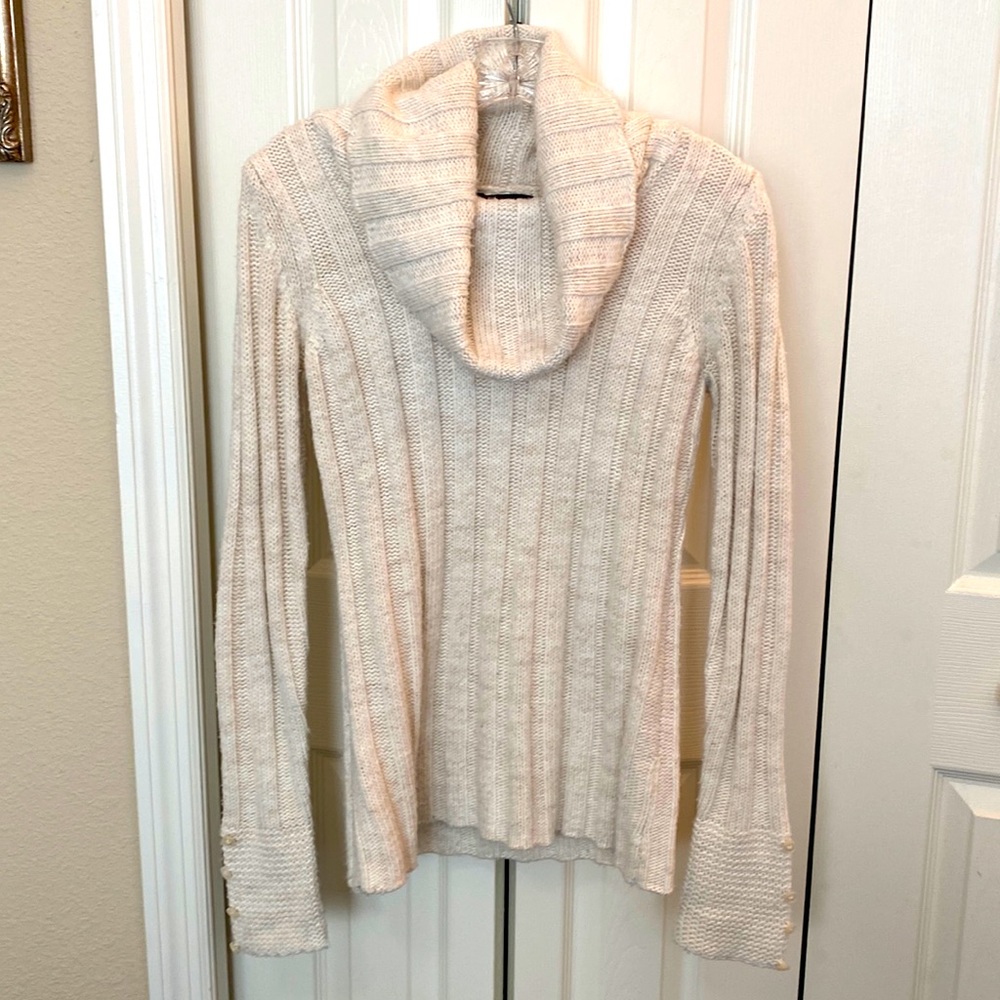 The Limited | Cream cowl neck sweater